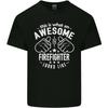 An Awesome Firefighter Looks Like Unisexs Light Cotton TShirt