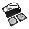 ARGB Liquid CPU Cooler Support for AM4 AM5 2.2 Inch LCD Temperature Display Close   AIO Liquid Cooler with 240mm