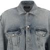 Balenciaga FW22 Denim Jacket Unisex Blue 706654TDW144824