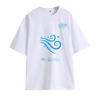 2023 Nuevo Drama Tailandés Amor En El Aire Fort Peat Jefe Noeul Bossnoeul FortPeat Disfraz Casual Holgado Estudiante Camiseta de manga corta G