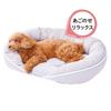 Petio Cool and Relaxing Bed for Dogs and Cats, Square HNA L, Light Gray