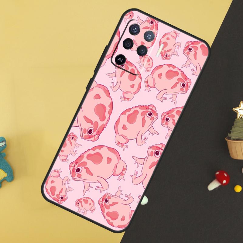 

Милый Мультяшный Лягушонок Коллаж Чехол Для Oppo A96 A76 A16 A17 A57 A60 A40 A80 A18 A38 A58 A78 A98 A15 A54 A74 A94 A6 A5 Pro OPPO A16