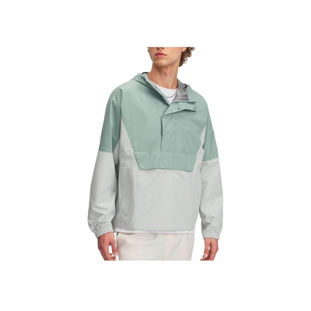 Under Armour Cloudstrike Dry Soft Stylish Hooded Jacket Men Jackets Hydrogen-Green 1388821-377