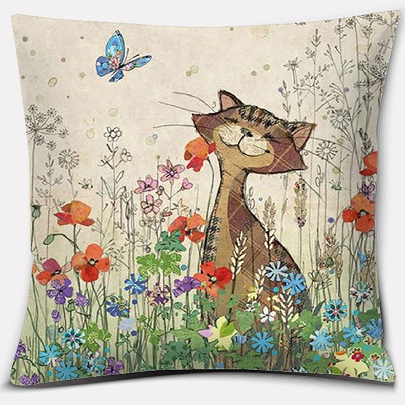 

Колекція Тварина Слон Домашній Декор Наволочка Квадратний Офіс 50x50cm