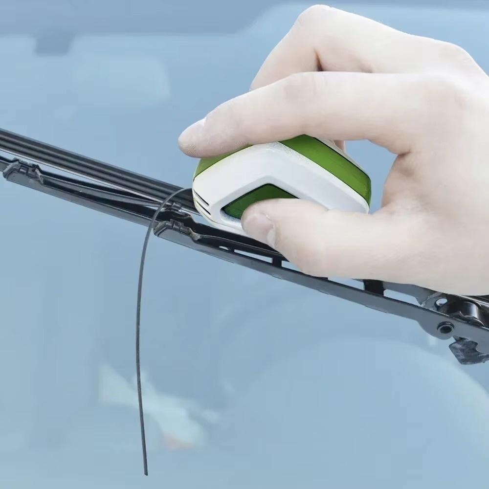 Universal Car Wiper Repair Tool Windscreen Wiperblade Cutter Rubber Regroove Trimmer Restorer - Auto Accessories
