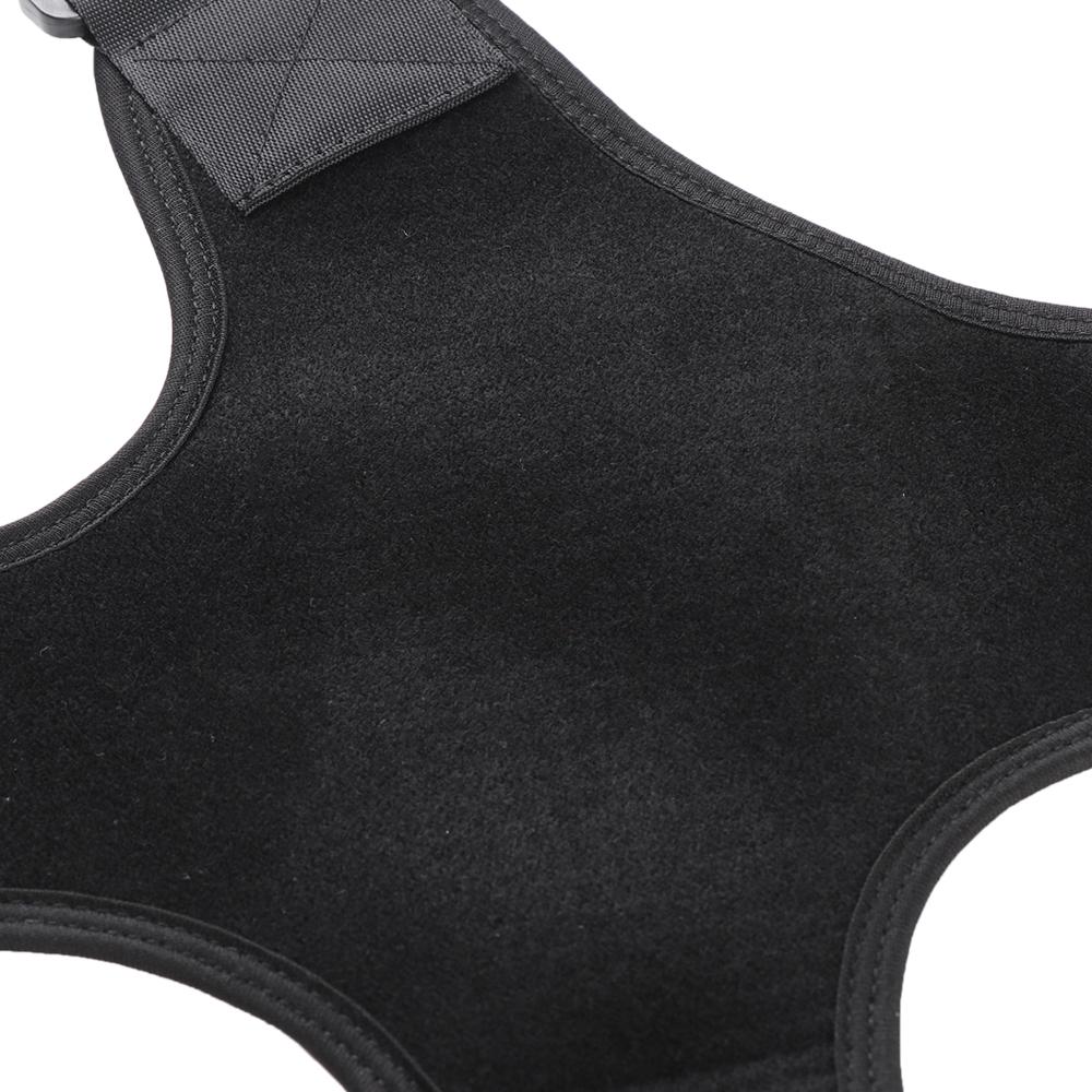Black Adjustable Posture Corrector Body Brace Bad Back Lumbar Shoulder Support Belt Fitness Tools Women Men UK Unisex Soft