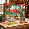 24Pcs Countdown Calendar Christmas Fidget Toy Set Christmas Toy Slow Rising Squeeze Toy  Holiday