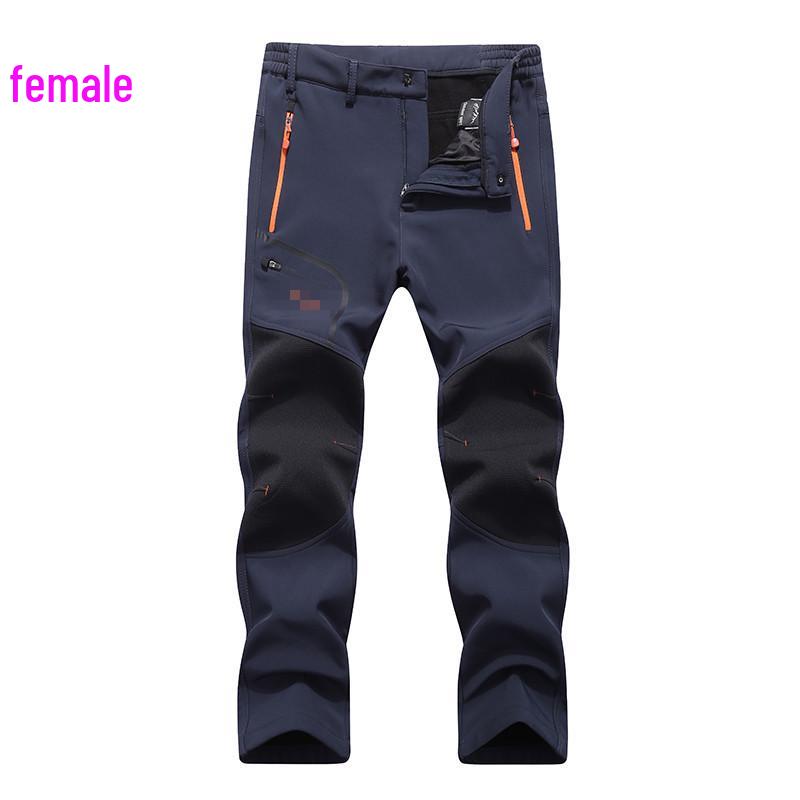 Men's & Women's Quick-Dry Fleece-Lined Stretch Hiking Pants - Windproof, Breathable, Autumn Sportswear