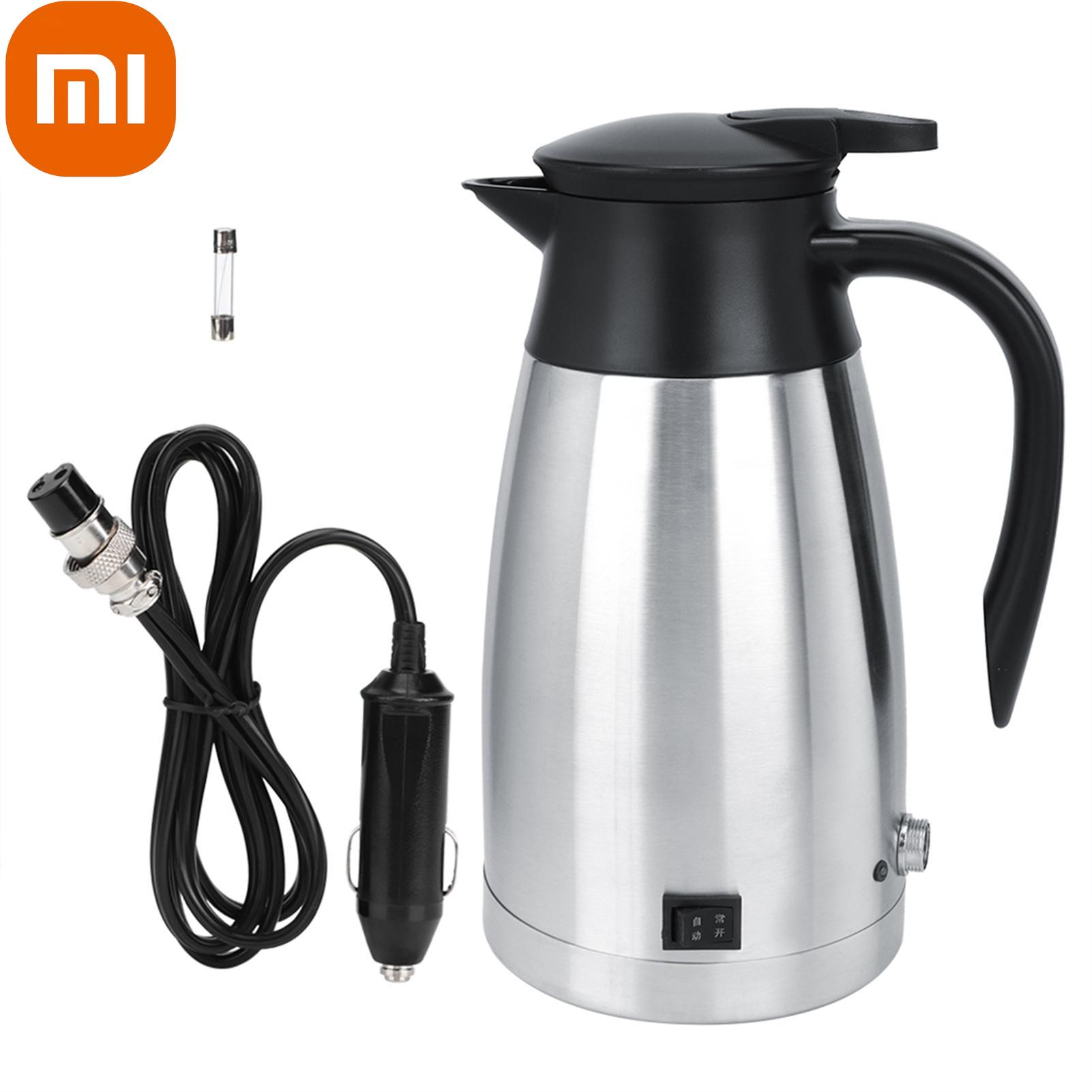

Xiaomi 12V / 24V 1000ml Автомобиль Грузовик Электрический чайник с подогревом Бутылка для горячей воды Чашка для горячей воды