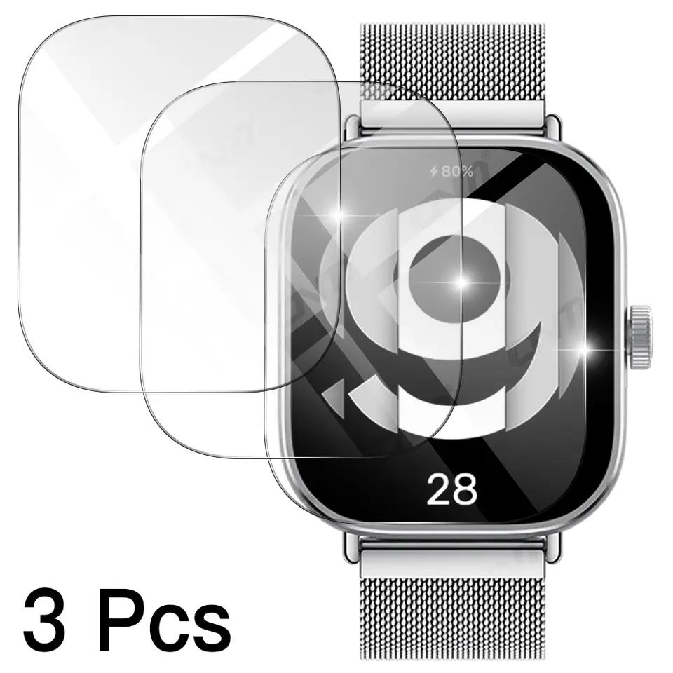Tempered Glass for Xiaomi Redmi Watch 5 3 Active Lite Smart Watch Screen Protector Anti-Scratch Mi Redmi Watch 4 Prottiecve Film