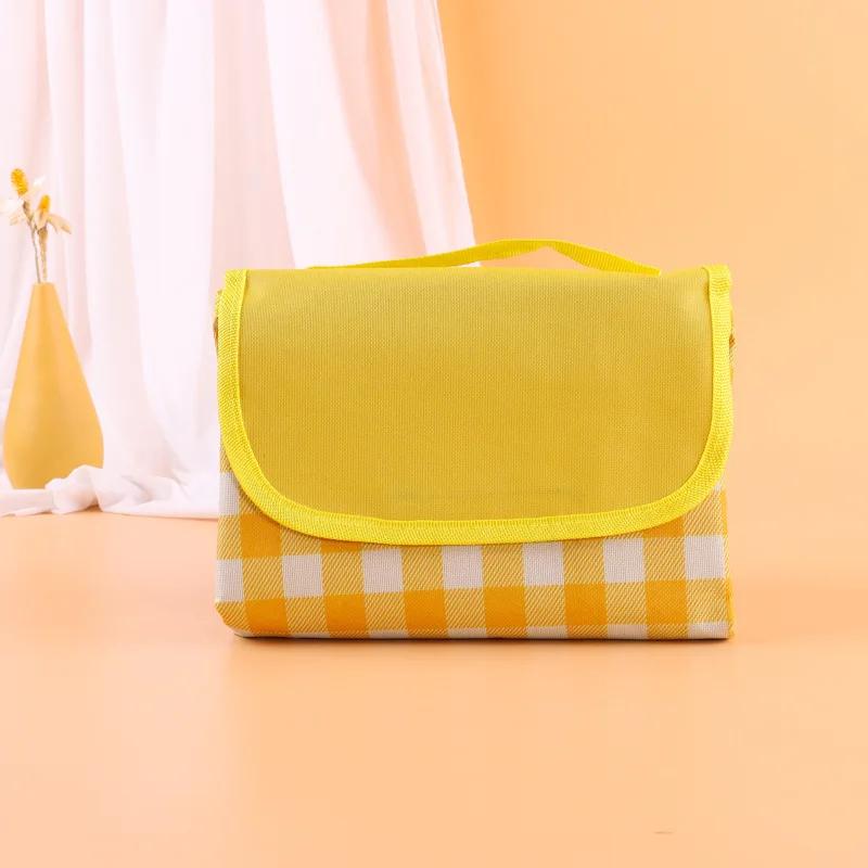 NEW Outdoor Portable Picnic Blanket Waterproof Beach Cushion Mat Baby Sleeping Moistureproof Plaid Multiplayer Camping Mat