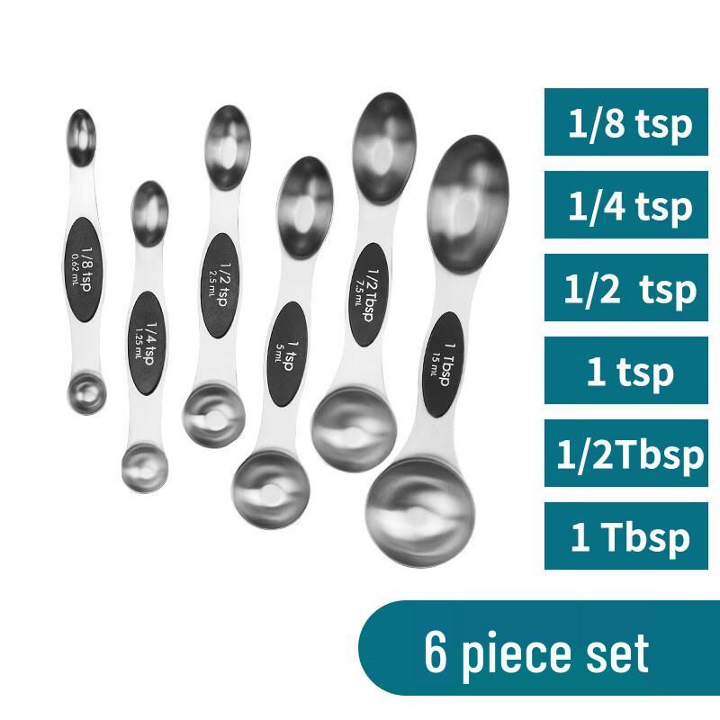 MDNG Stainless Steel Double-Ended Measuring Spoons Set