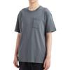 Nike T Shirts Men's Gray Crew Neck Moderate Straight Fit DD0500-060
