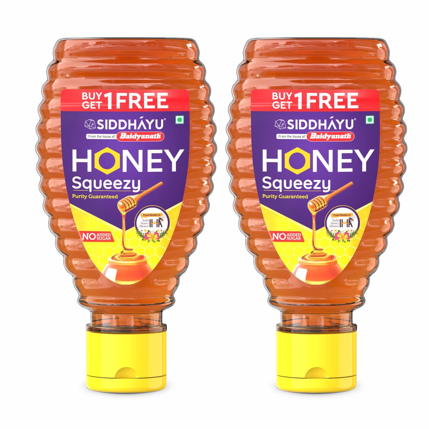 

Baidyanath Asli Ayurved Honey Squeezy 400 gm X 2 Pack Natural Immunity Boost No Sugar Added
