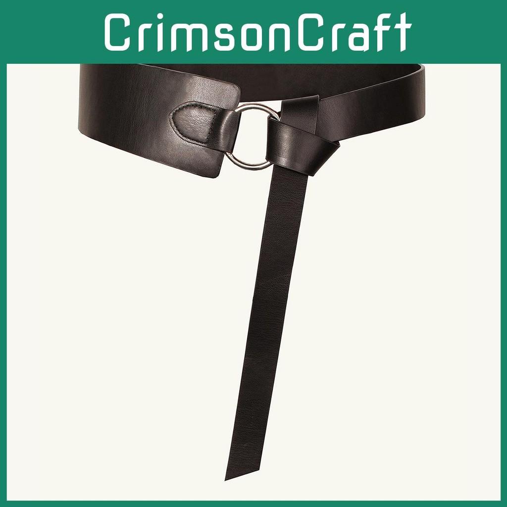 Simple Womens Waist Belt With Soft Faux Material And Tie Detail Everyday For