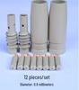 MB15AK24KD MIG Welding Gun Anti-Stick Nozzle Sleeve & Connecting Rod Set