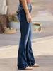 ATC50222 Damen Retro Bestickte Gerade Geschnittene Po-Hebende Jeans