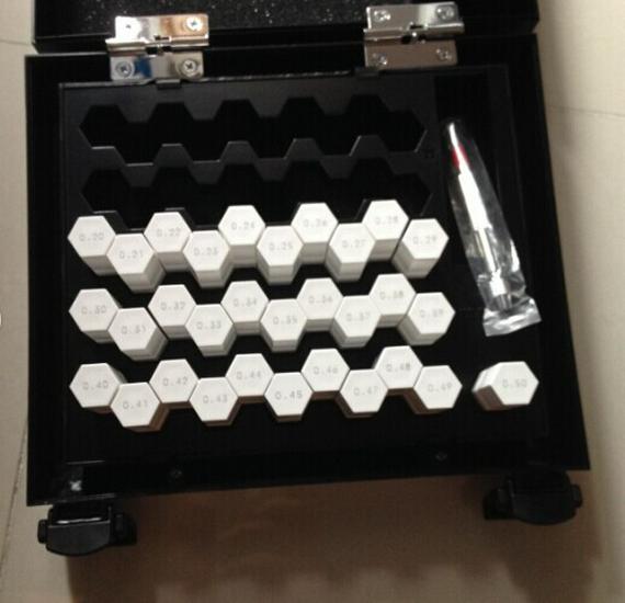 EISEN EH-0B Precision 51-Piece Pin Gauge Set, 2.50-3.00mm