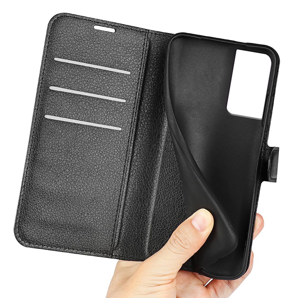 For TCL 40 SE Litchi Texture PU Leather Wallet Function Phone Shell Cover Phone Stand Case