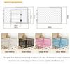 Indoor Plastic Pet Fence for Dogs - Home Ground & Cage