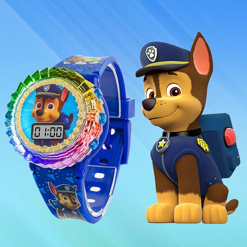 Kinder Cartoon LED Uhr mit Iron Man Batman Frozen Hello Kitty Design für Schulkinder