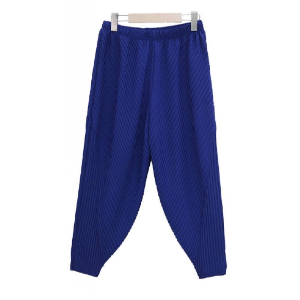 Shiz Madam Women S aSymmetrical pleatS Baggy pantS P92036