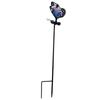 Metal Garden Stake Butterfly and Dragonfly Decorative Plant Pot Ornament Outdoor Yard Lawn Art Sculpture with Ground Insert
