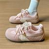 Scarpe da ginnastica per l'allenamento morale con design a patchwork da donna 2025 nuove scarpe da ginnastica retrò di nicchia autunnali stile college scarpe da ginnastica sportive