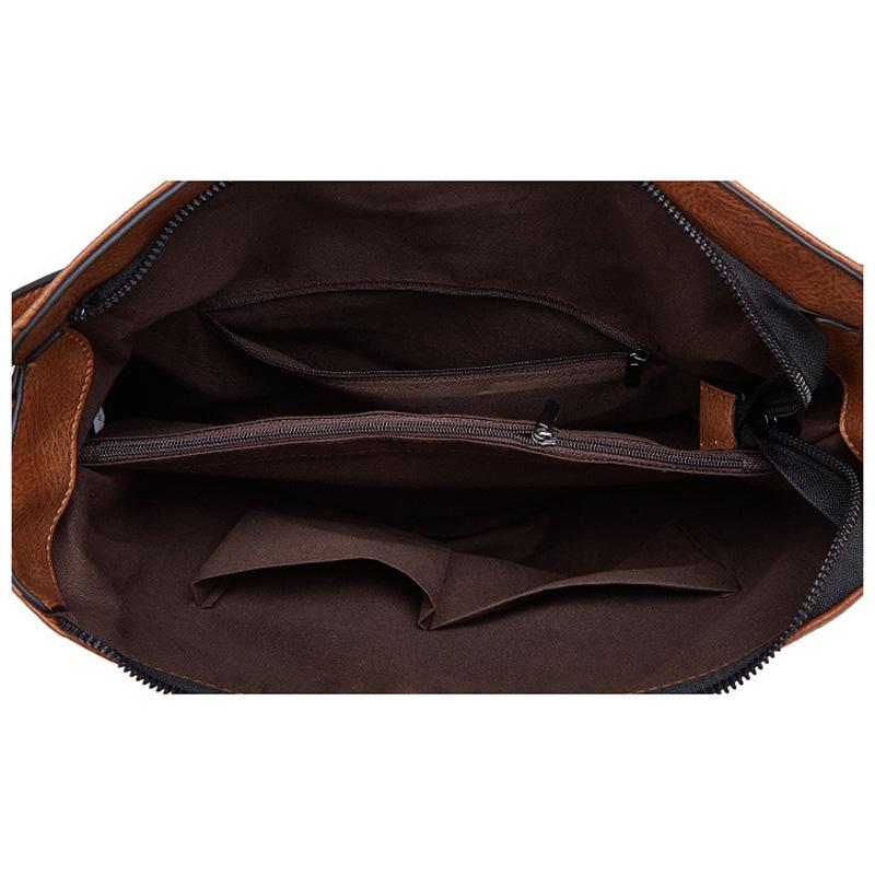 New Fashion Women Handbags PU Leather Tote Bags Ladies Shoulder Bag Messenger Bag Female Crossbody Bags Vintage Satchel