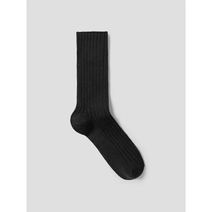 [8 Seconds] Wide Ribbed Socks Black (3561KTAM45)
