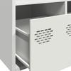 Sideboard White 101.5x39x73.5 Cm Cold Rolled Steel