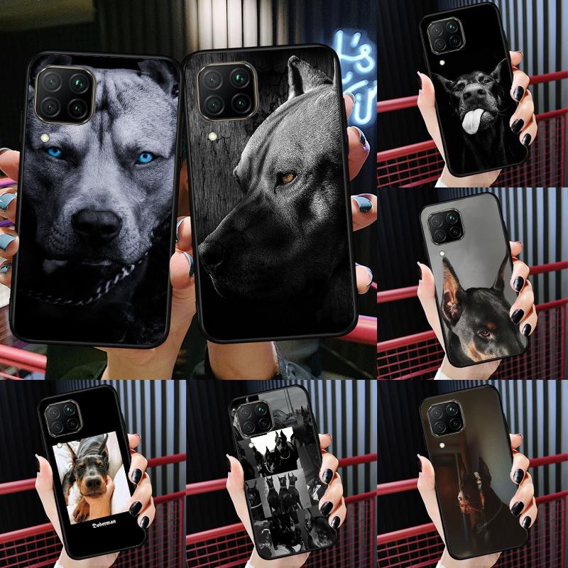 Doberman dog For Huawei Nova 12i 12s 11i 8i Y91 Y60 Y70 Y72 Y90 Y61 9 10 SE P20 P40 Lite P30 P60 Pro Case