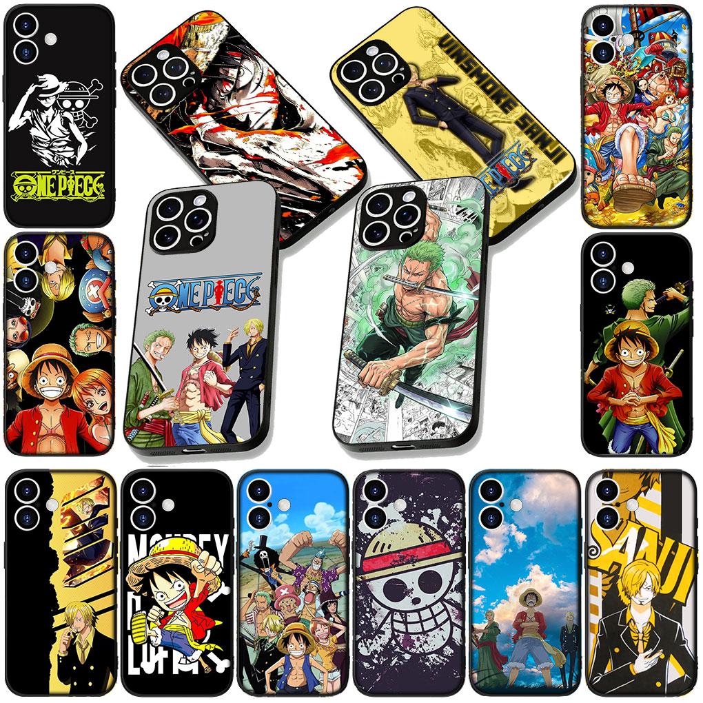 for Motorola Moto Edge 50 30 Fusion 40 NEO Ultra Pro E14 G20 E15 G35 G84 G13 G53 Case Comics Sanji One Roronoa Zoro Piece Luffy
