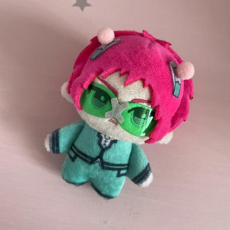 10cm Saiki Kusuo Plush Doll Pendant The Disastrous Life of Saiki K Cosplay Cute Soft Stuffed Toy