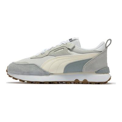 Rider Future Vintage Leather Casual Sneakers Unisex Sneakers White Gray 387672-25