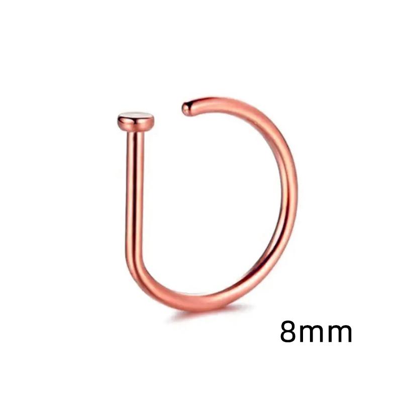 Huitan Trendy Simple Style Nos Rings Women s Daily Wearable Jewelry Cool Girl Fashion Lady Punk Party Accessories Dropshipping