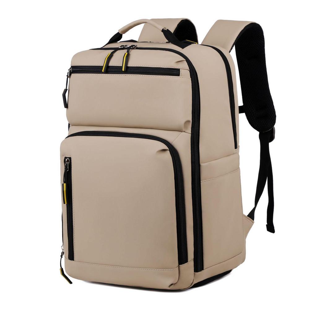 Multifunctional Waterproof Travel Backpack with Laptop and Shoe Compartments, Unisex