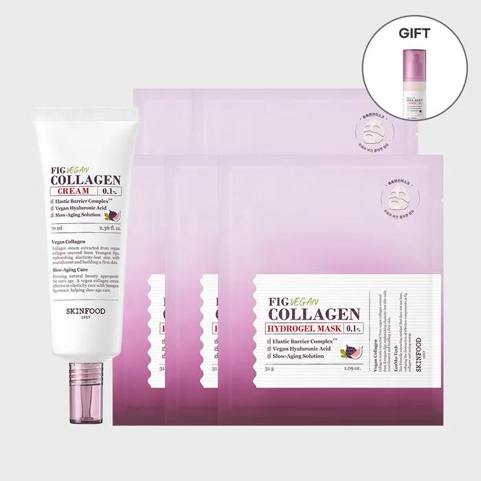 

[Ampoule product free] Fig Vegan Collagen Cream + 5 Gel Masks