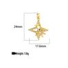 Double Layer Diamond Star Pendant Necklace - Light Luxury Fashion Clavicle Chain High-End Jewelry