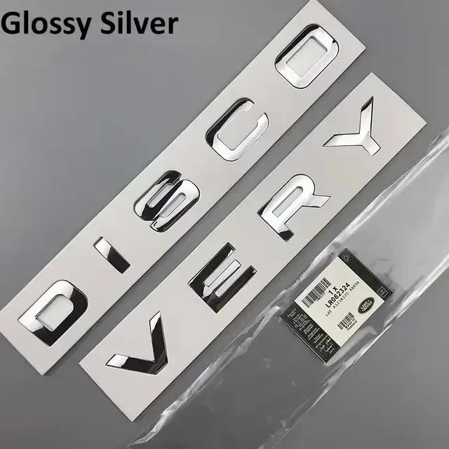 Car Front Rear Logo Emblem Stickers Steering Wheel Sticker For Land Rover Discovery 2 3 4 Range Rover Freelander SVR Velar Evoqu NG5