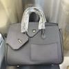 New genuine leather women's bag top layer cowhide 30CM irregular diagonal hijab Desordre handbag
