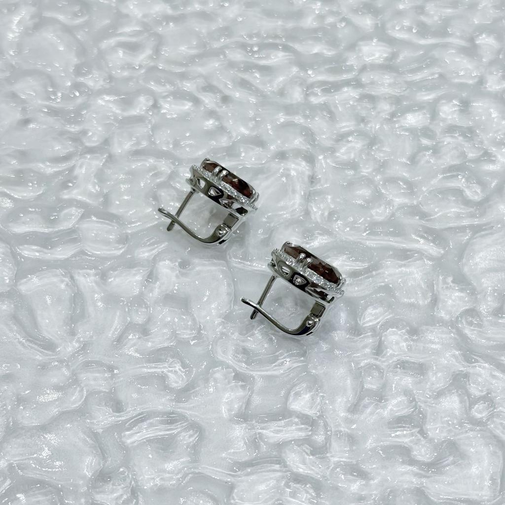 Silberohrringe mit Sultanit 11.203ct (2171416)