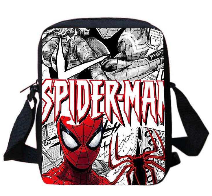 Spider-Man peripheral cartoon printed shoulder crossbody bag 8 inch