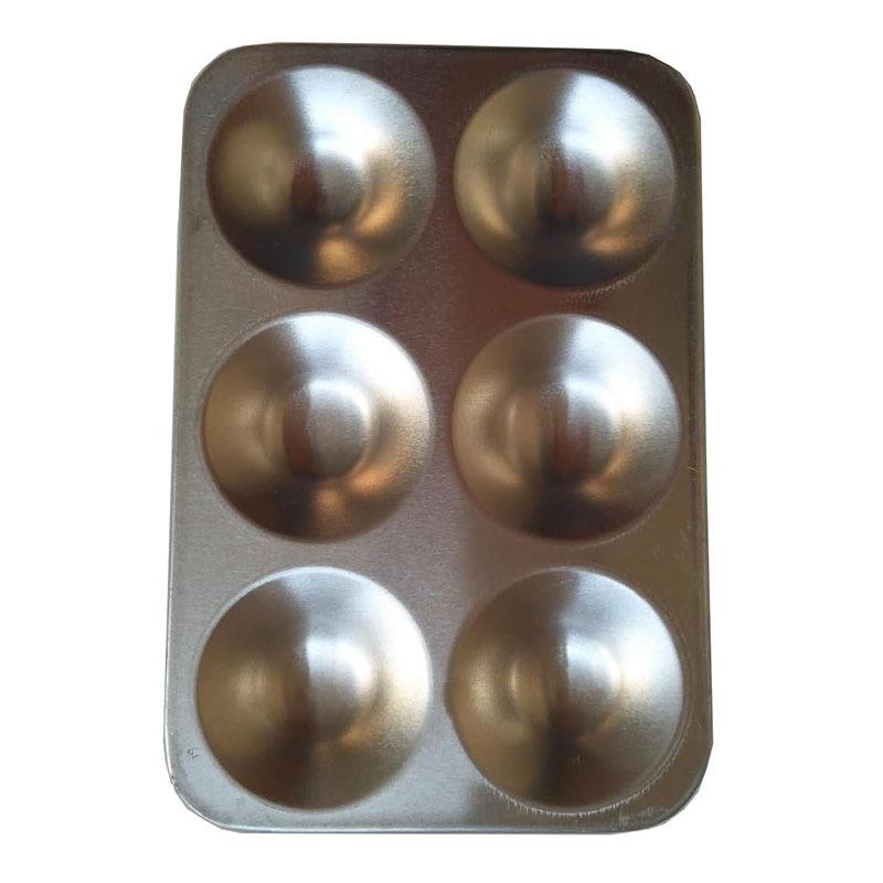 Aluminum Square Round Mixing Dish for Gouache & Watercolor - Art Student Oil Painting Palette