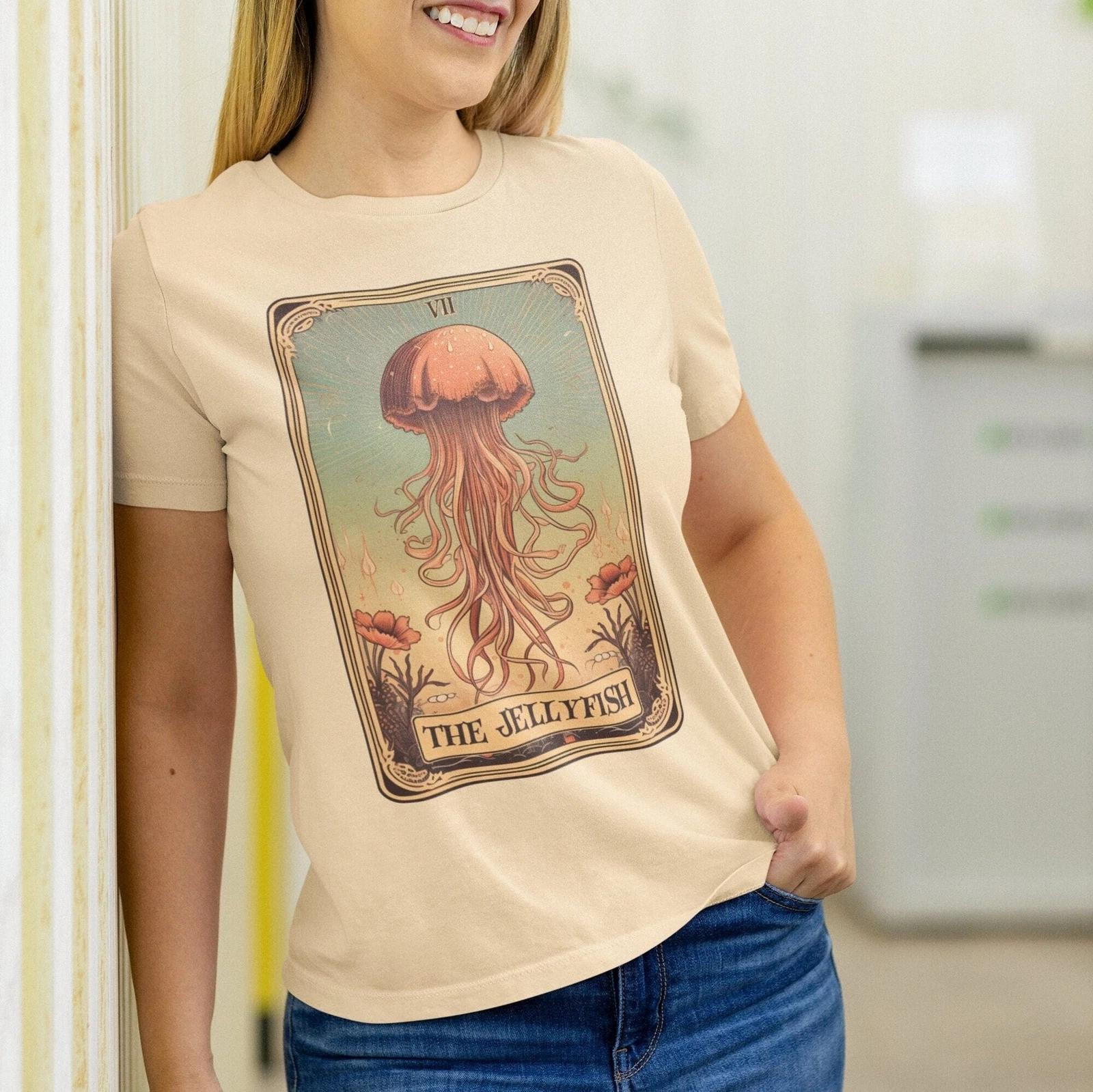 The Jellyfish Tarot Card Shirt, Ocean S