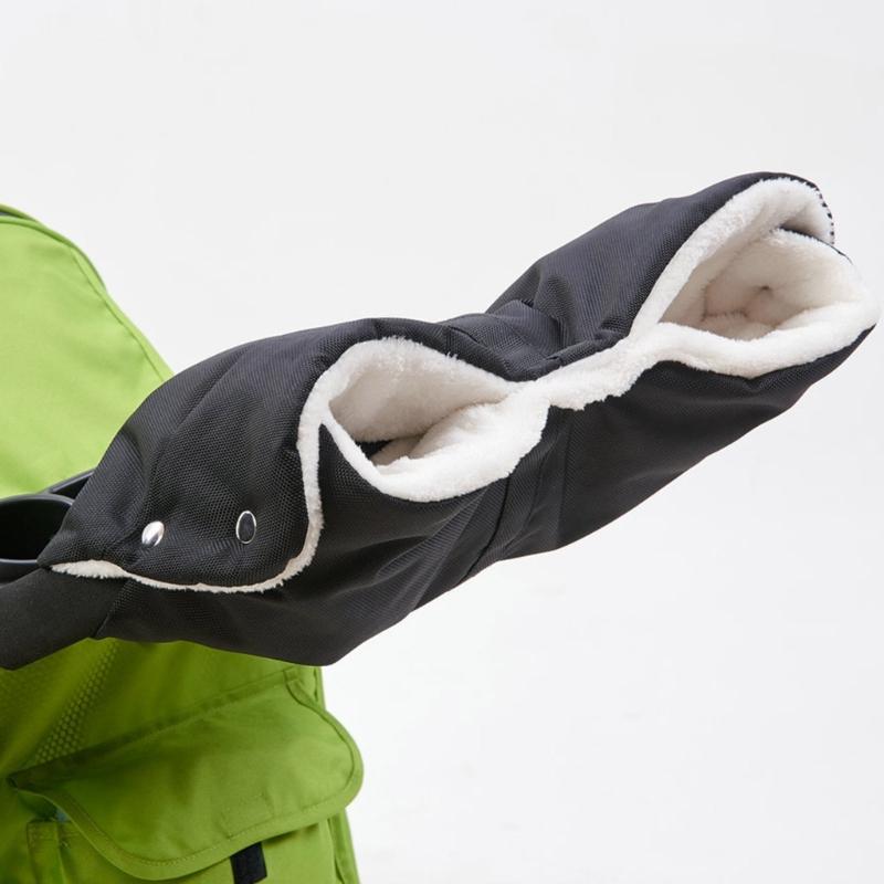Wind and Snow Resistant Gloves for Parents Warm Gloves for Strollers Durable Stay Comfortable While Pushing the Stroller