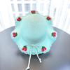 Large Eaves Straw Fisherman Hat Summer Braided Straw Hat Holiday Beach Breathable Sunshade