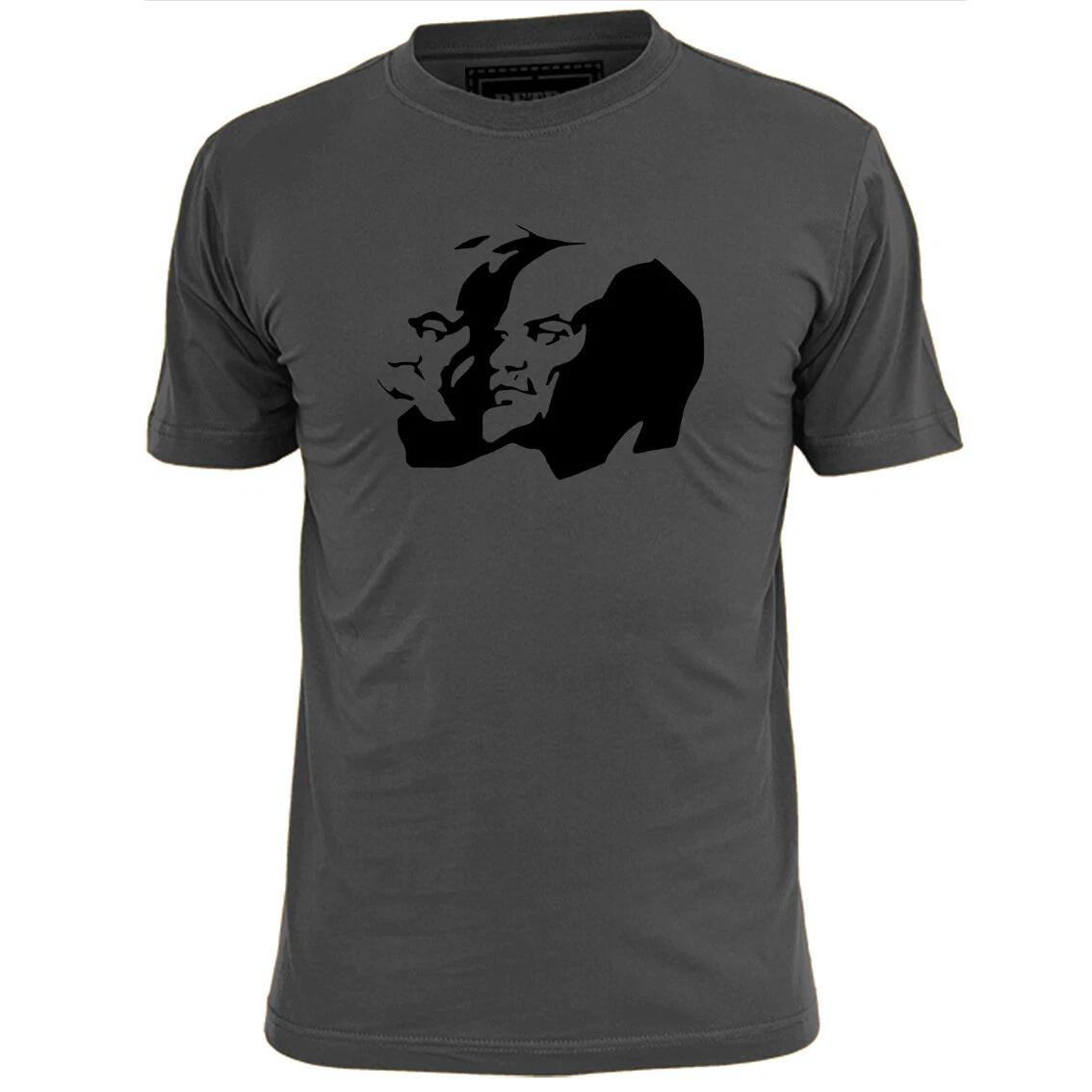 Mens Lenin Marx T shirt Russian Revolutionary Communism USSR M