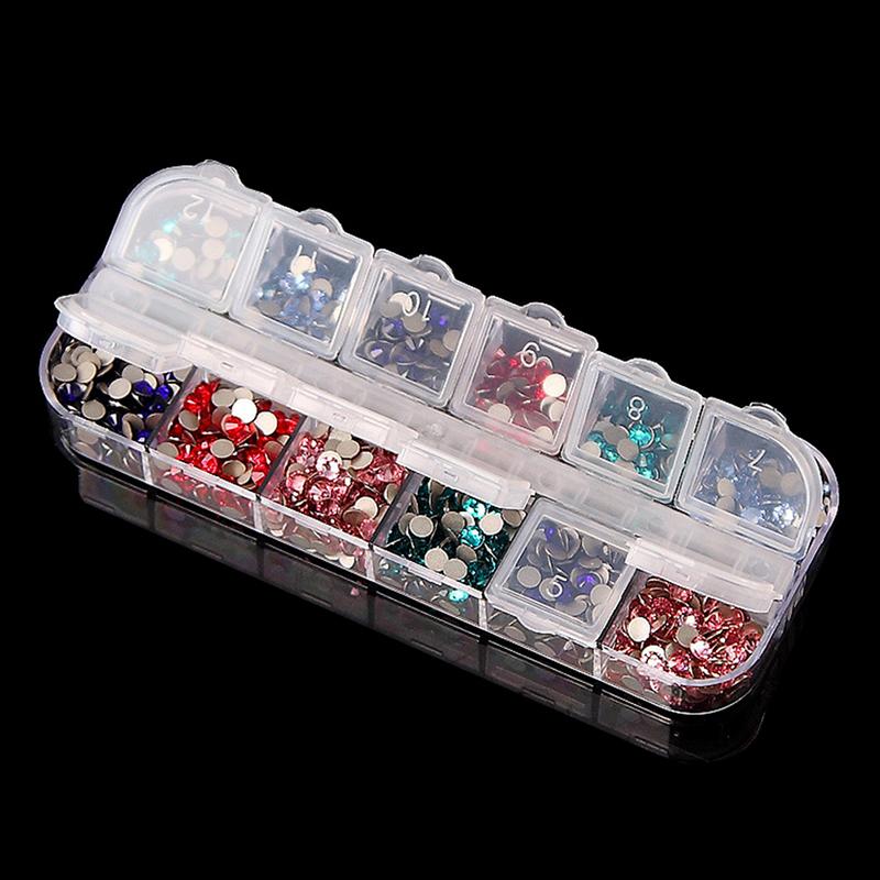 Plastic Box Container Screw Holder Case Practical Compartment Jewelry Organizer