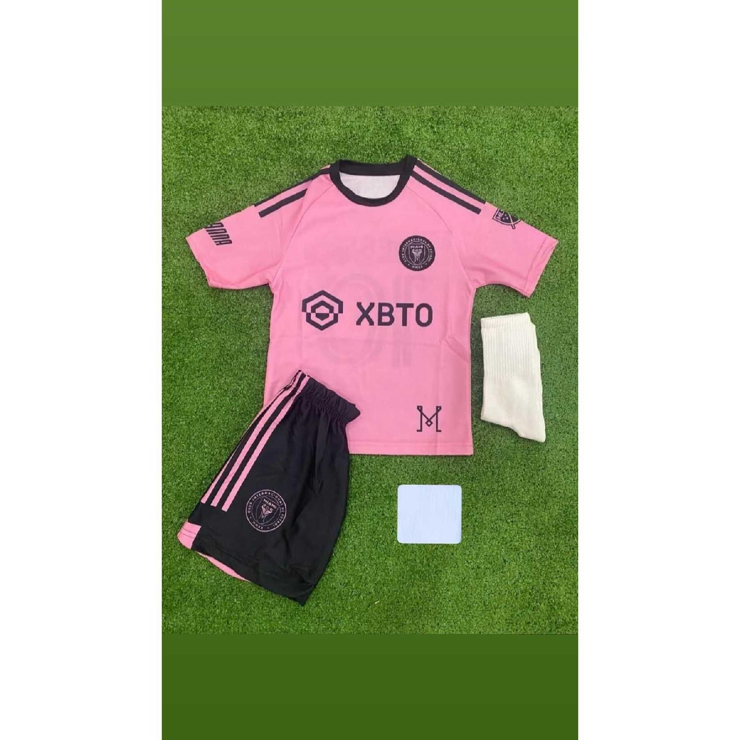 

Набор из 4 футболок Inter Miami Messi 23/24 New Season Pink Kids